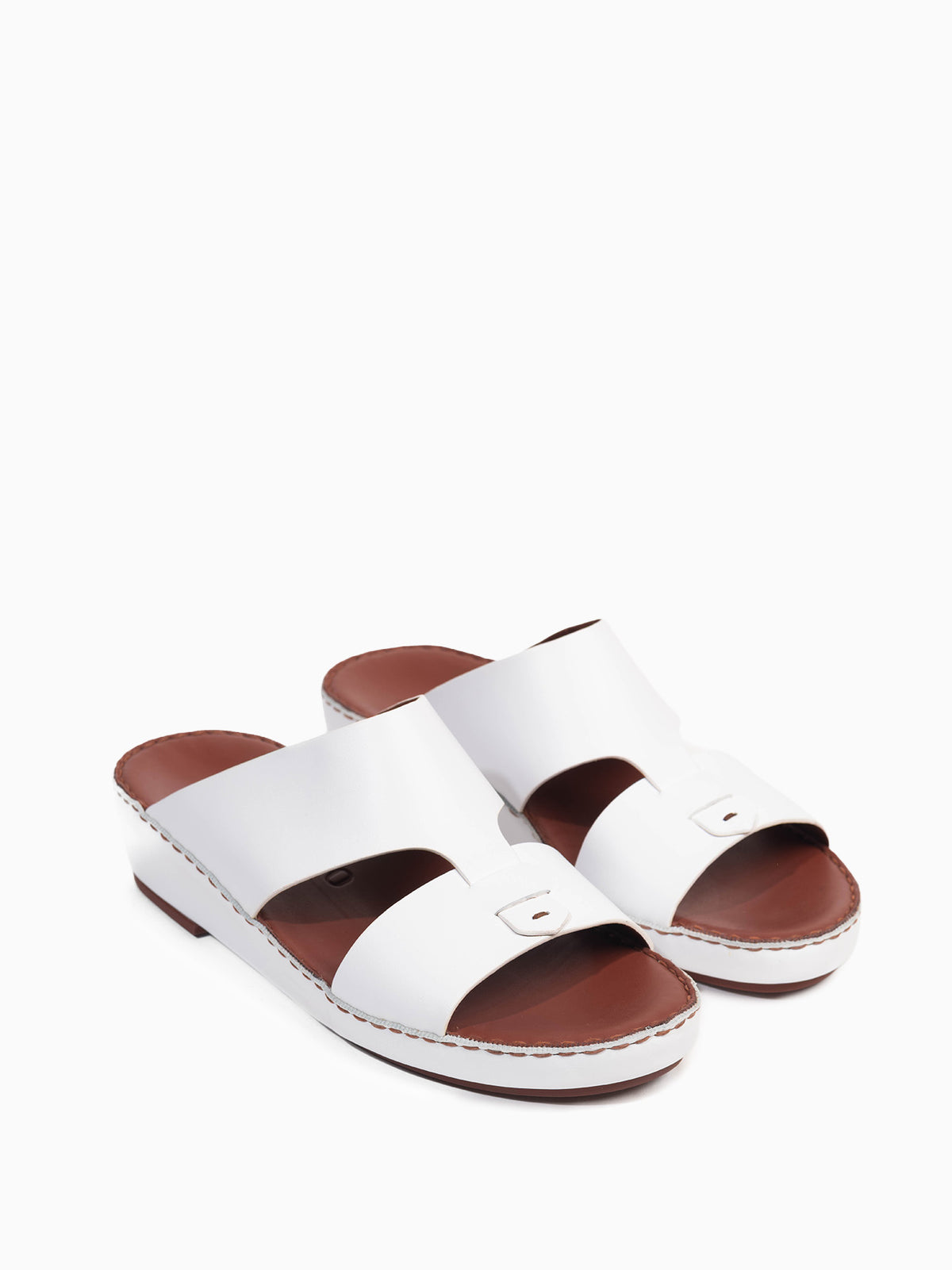 White - front