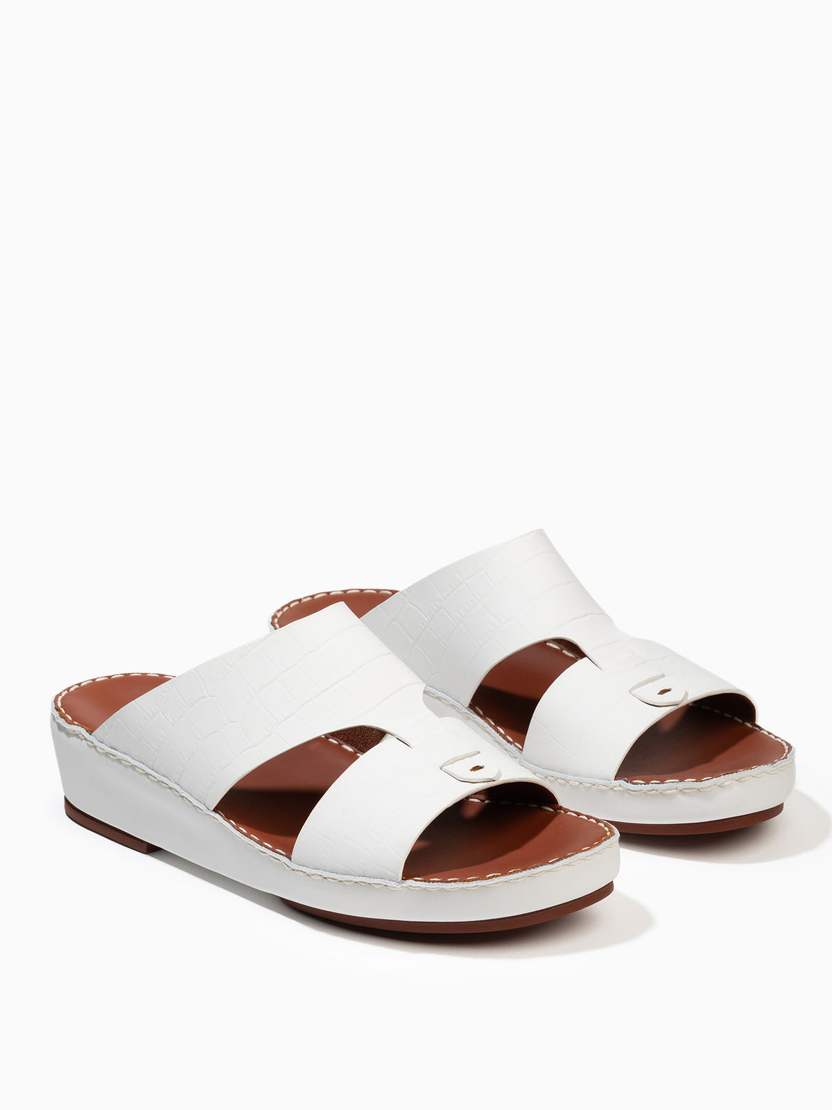 White - front