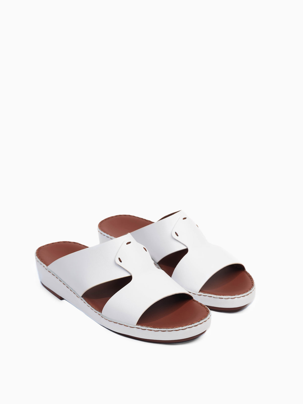 White - front