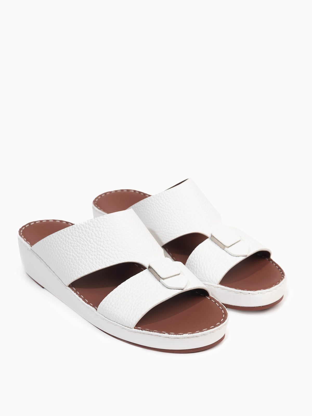 White - front