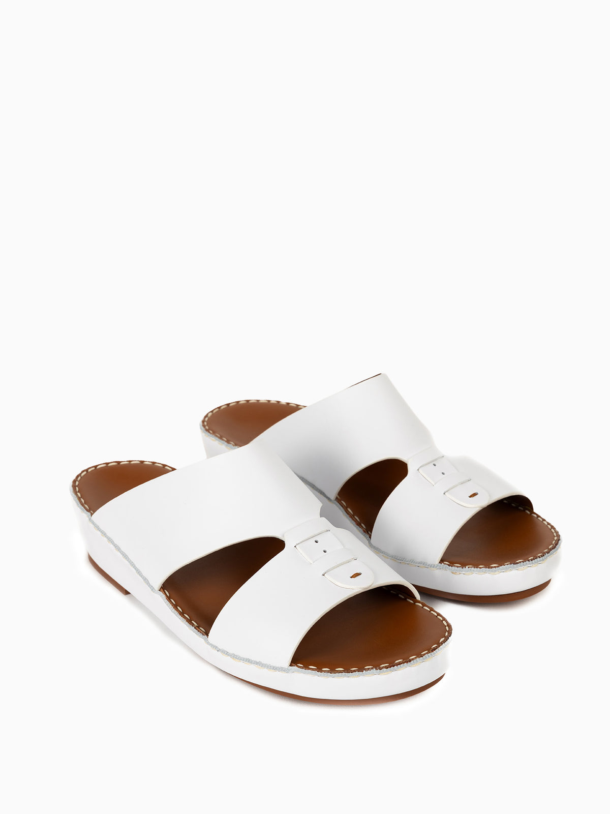 White - front